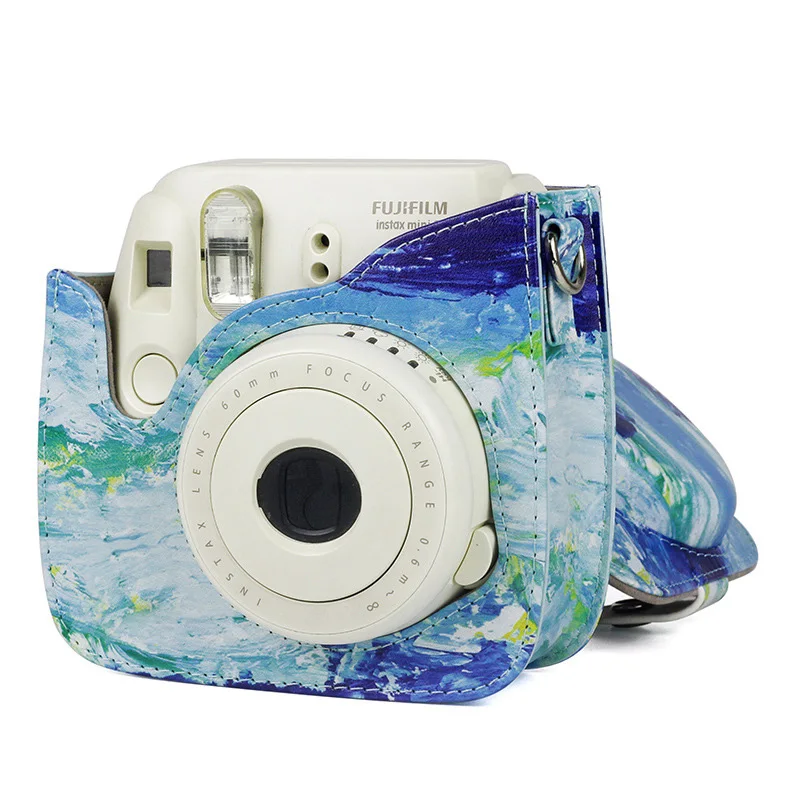 Чехол для Камеры Fujifilm Instax Mini 9 чехол из искусственной кожи с плечевым ремнем 8 + камеры Мгновенной