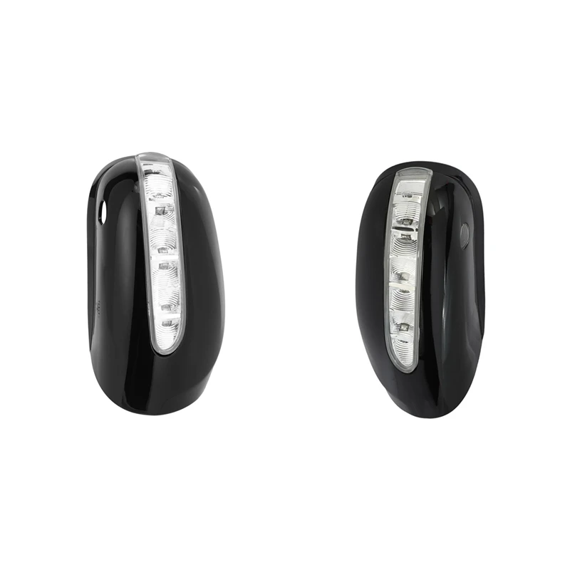 

Car Mirror Back Housing Cover W Turn Signal Light for Mercedes Benz W220 2003-2005 A2208100964