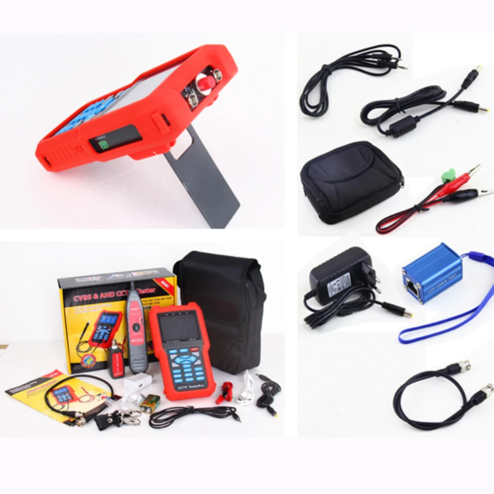 

Free shipping, NOYAFA NF-707 CCTV Tester CCTV Video Tester with PTZ & RS485 controlling and Optical power meter functions