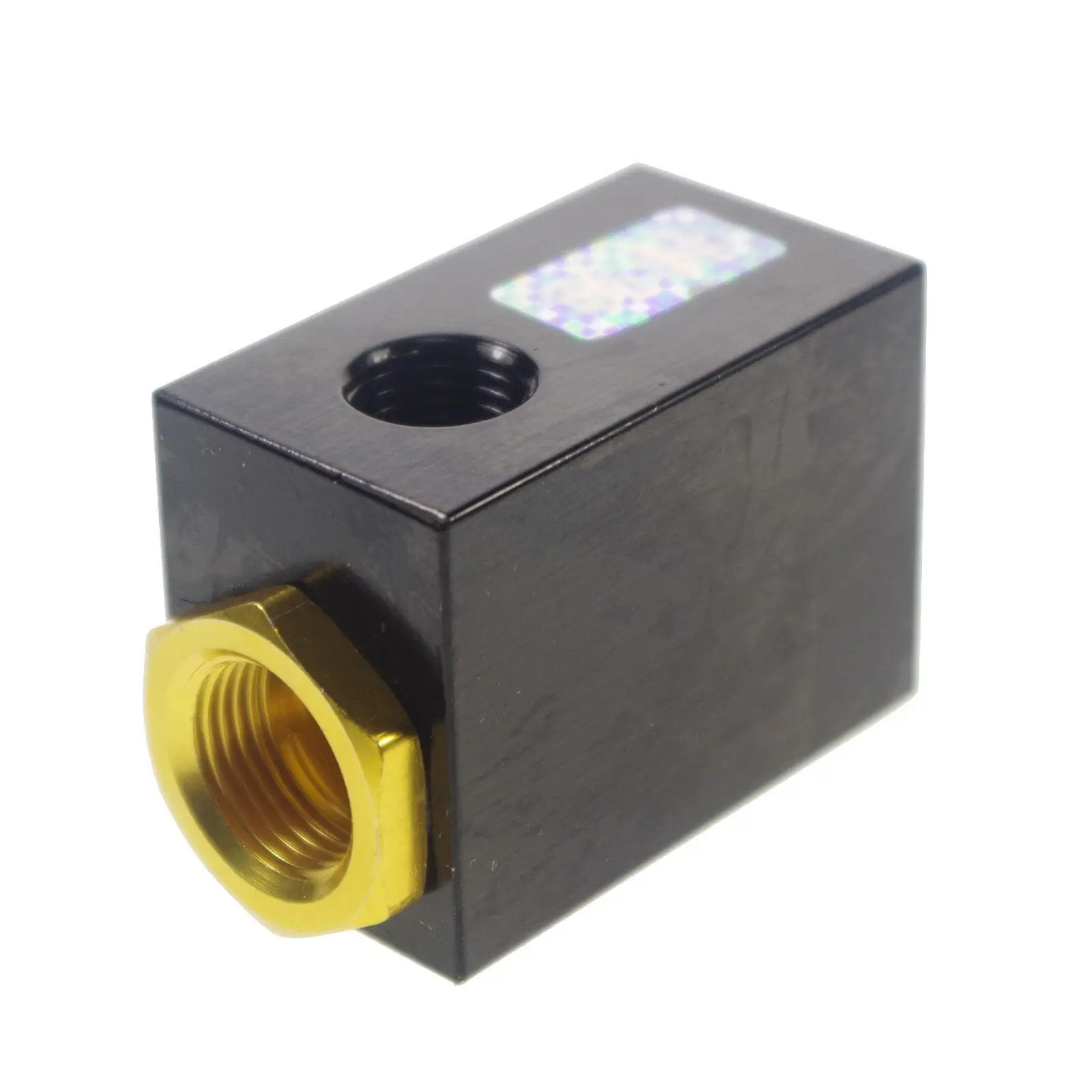 

Алюминий G1/4 "Впускной порт направление потока односторонний Пневматический воздушный Быстрый выпускной клапан QE-02