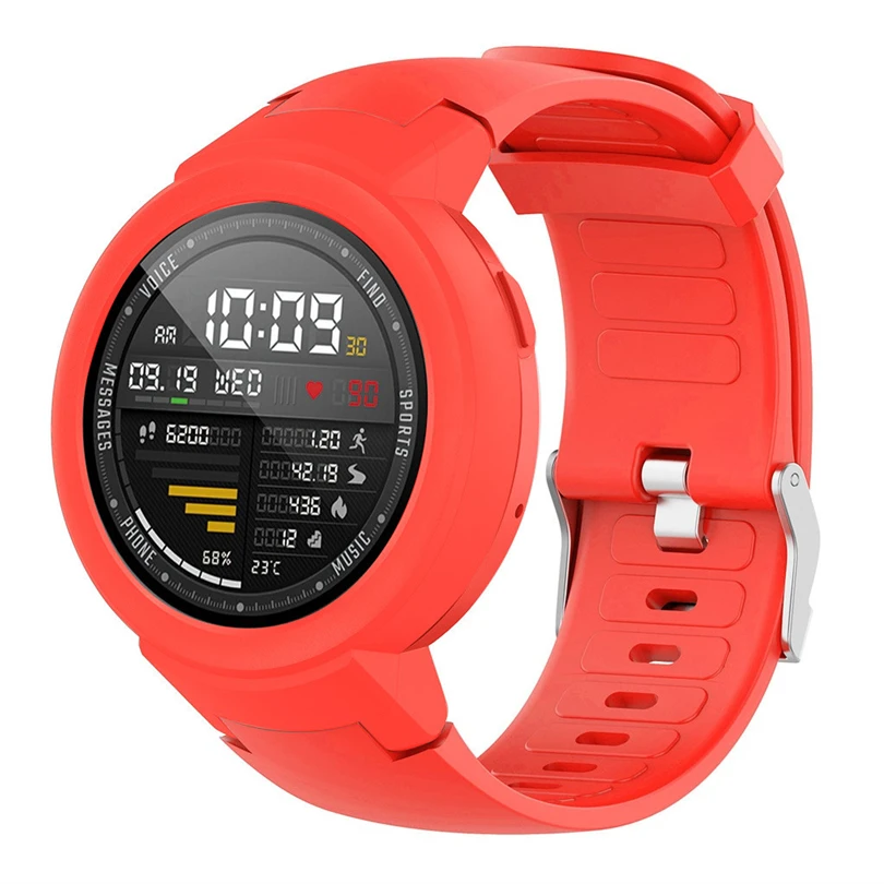 Ремешок для часов защитный чехол из ТПУ чехол для Huami Amazfit Verge Youth Watch мягкий силиконовый ремешок умный Браслет Быстрый#4