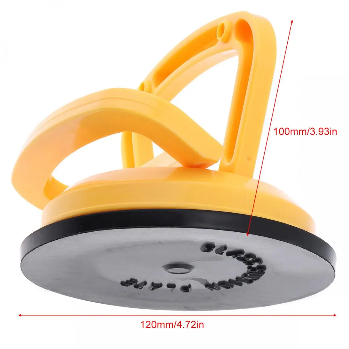 Желтая Пластиковая Вакуумная присоска с одним зажимом резиновая и 2 зажимных