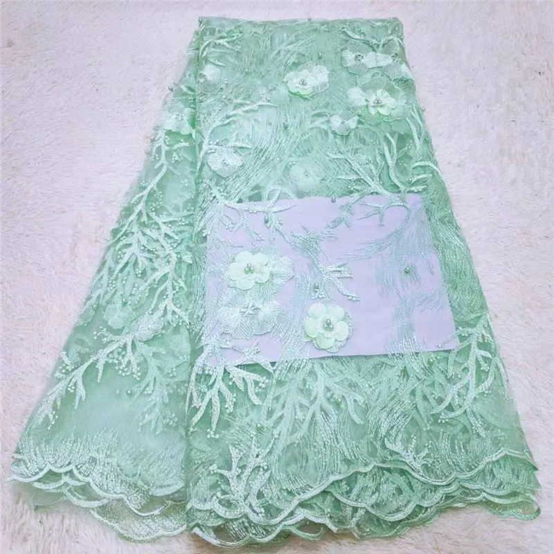 Нигерийское кружево серый 3d Цветы последние свадебные платья 2019 высокого