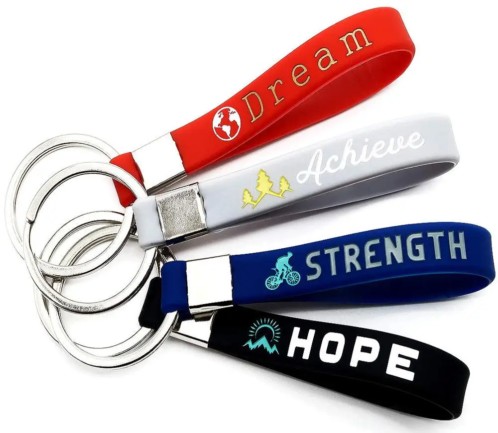 Изготовленный На Заказ силиконовый ремешок для ключей|Сувениры вечеринок| |