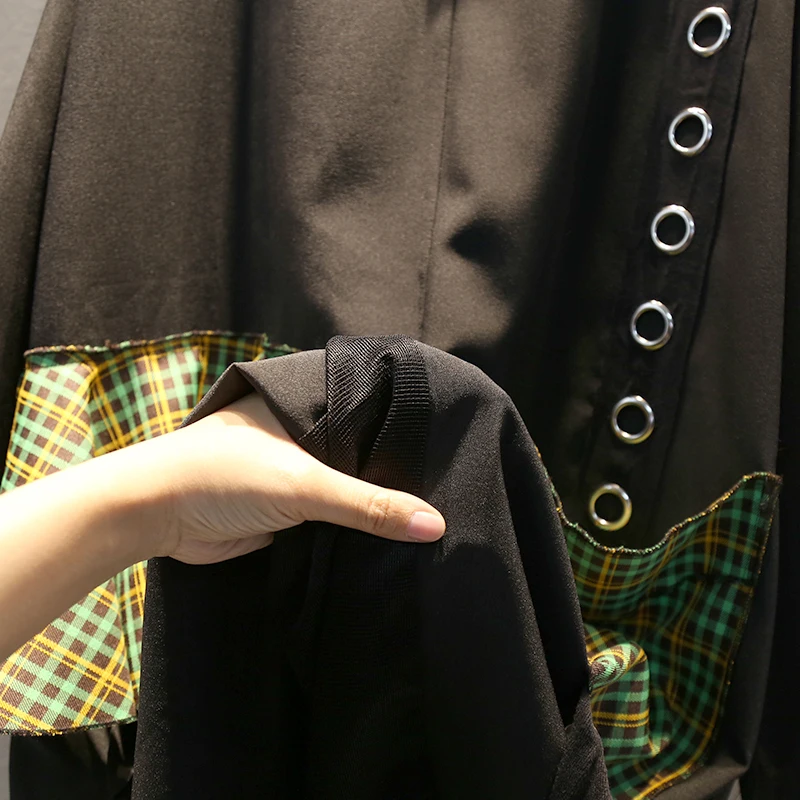 XITAO лоскутное плиссированное платье Модное Новое Женское 2020 весеннее элегантное