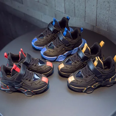 

2020 New Children's Shoes Sneakers Breathable Non-slip Platform Boy Casual Run Shoes Chaussures Enfants Zapatillas de nios27-40