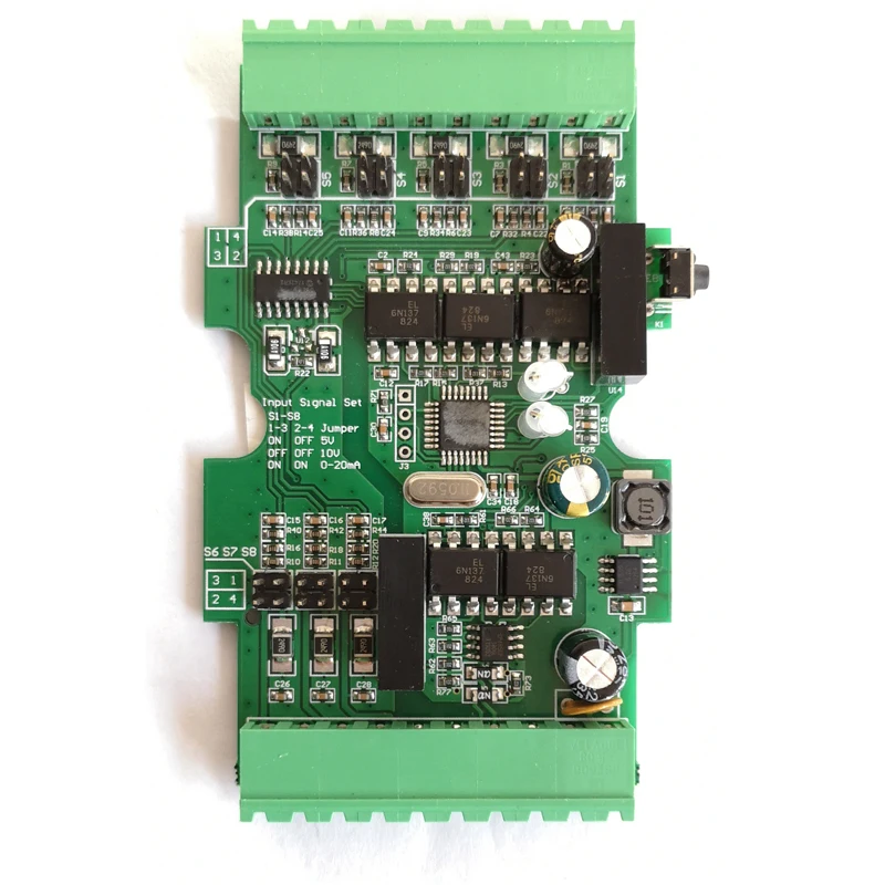 MB8AI 4-20mA 0-20mA 0-5V 0-10V Аналоговый Входной модуль сбора передатчик RS485 MODBUS RTU |