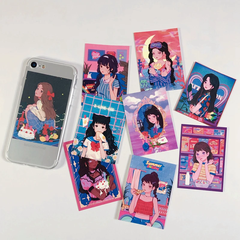 Лидер продаж стикер в стиле ретро комиксов Ins наклейка для комнаты украшение на