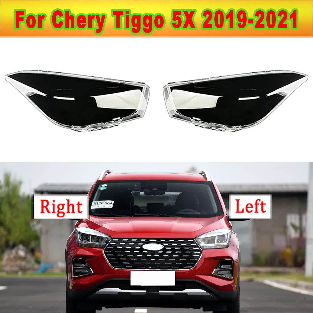 

Крышка передней фары автомобиля для Chery Tiggo 5X 2019-2021, прозрачная крышка для фары, абажур, крышка, стекло для объектива