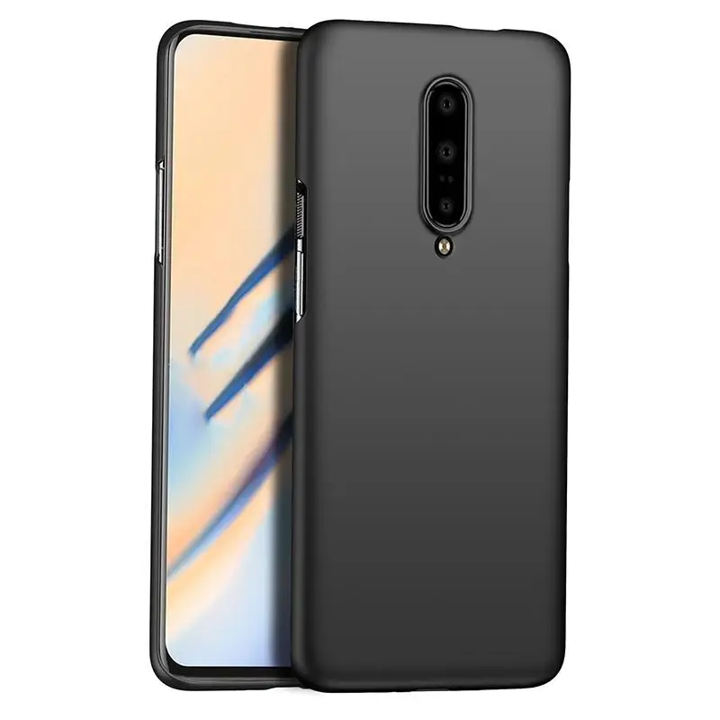 Для Oneplus 7 Pro 7T чехол матовый щит Жесткий PC задняя крышка для телефона One Plus 1 + 6 6T 5 5T