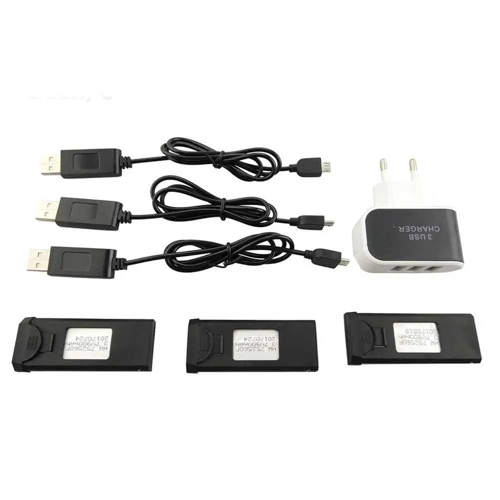 3 шт. 7 в 900 мАч литиевая батарея запасные аксессуары для XS809 XS809HW складной