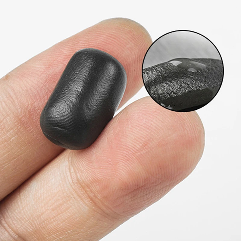 

Environmental Protection Plastic Counterweight Lead Tungsten Mud Weight Terminal Black Carp Fishing Accessories