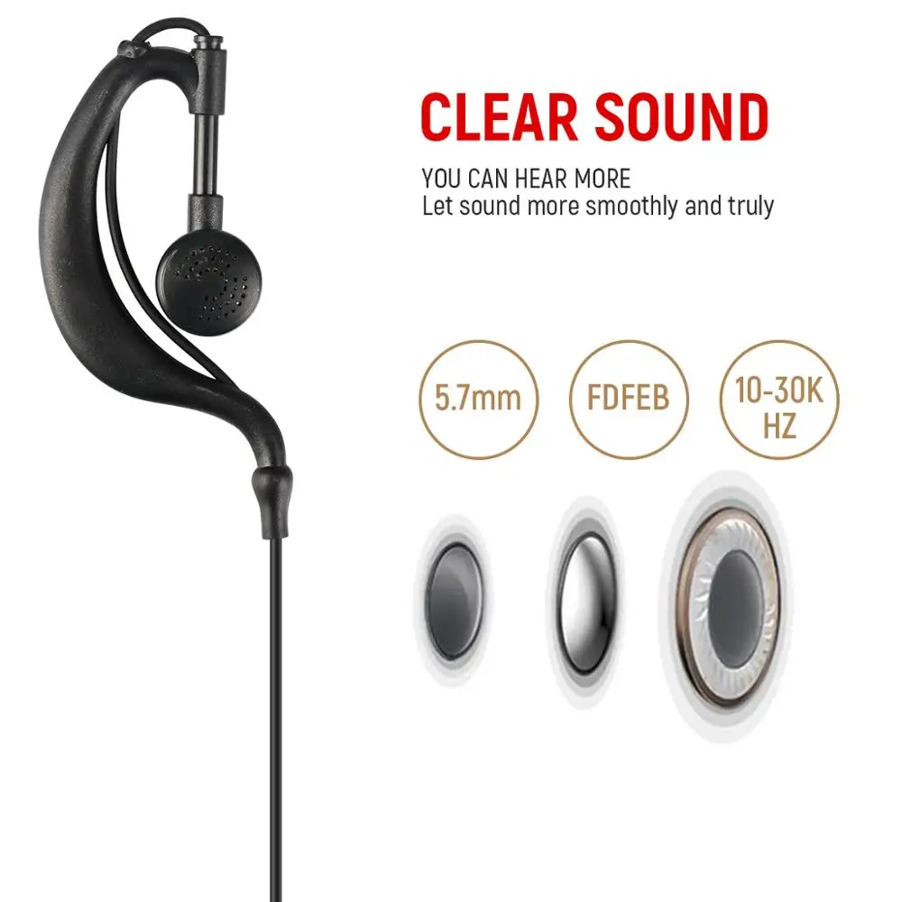 Рисунок 4 - Аксессуары-рация с ушным крючком