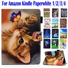 Чехол-книжка для Amazon, 12342013, 2018, с отделением для карт