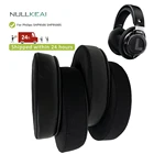 Сменные амбушюры NULLKEAI для Philips SHP9500 SHP9500S, наушники, дышащие амбушюры
