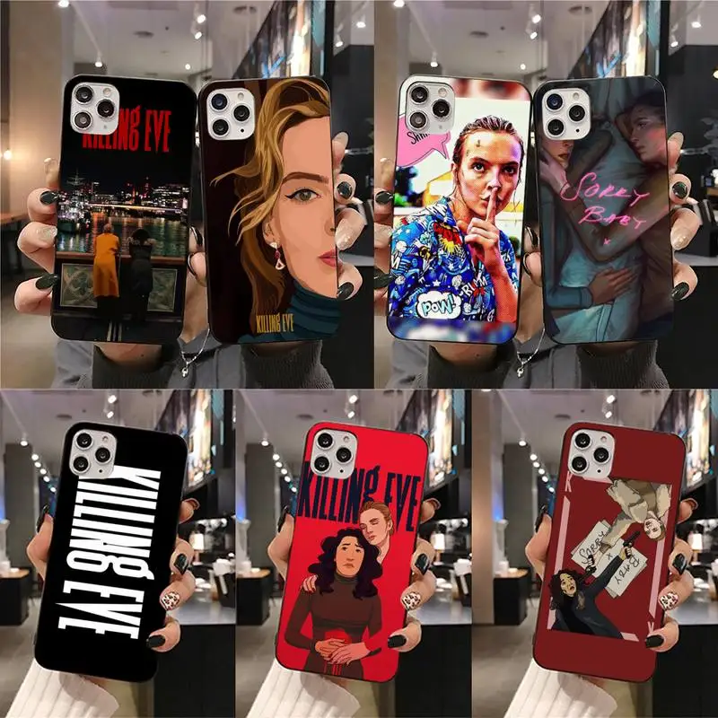 popular tv series killing eve phone case for iphone 12 pro max mini 11 pro xs max 8 7 6 6s plus x 5s se 2020 xr case free global shipping