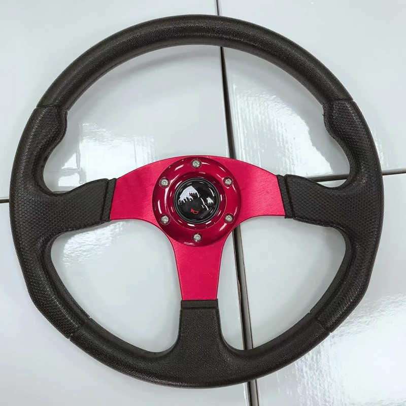 Автомобильные аксессуары 14 дюймов 6 болтов алюминиевое гоночное рулевое колесо