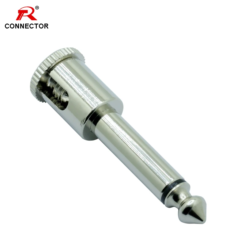 1 шт. 6 35 мм аудио разъем форма гвозди полное никелирование моно Бесплатная