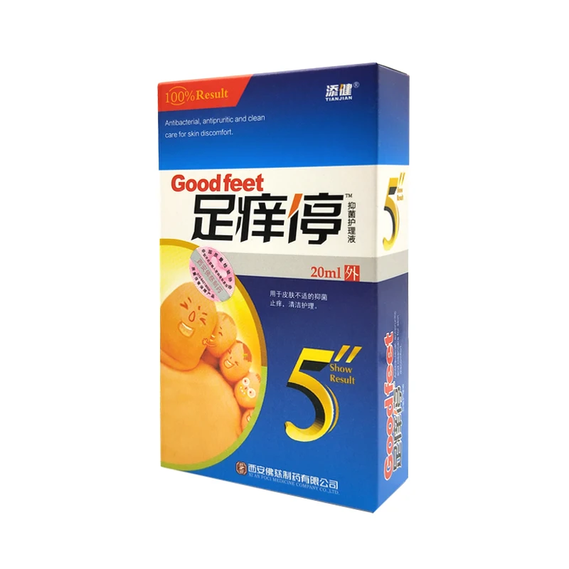 1 шт. антибактериальный дезодорирующий порошок для ухода за ногами от зуда пота
