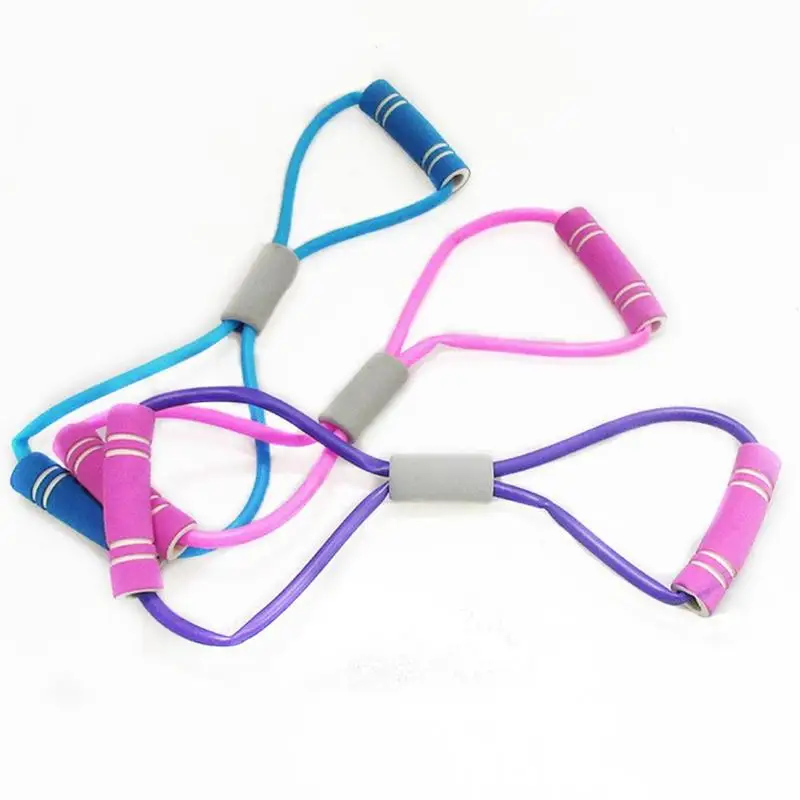 Тренировочный эластичный Натяжитель для фитнеса растягиватель груди восемь