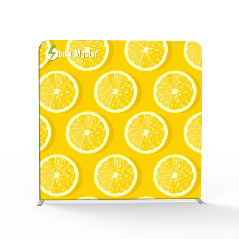 8 футов прямой Натяжной тканевый фон для выставок|Фоны вечеринки| |