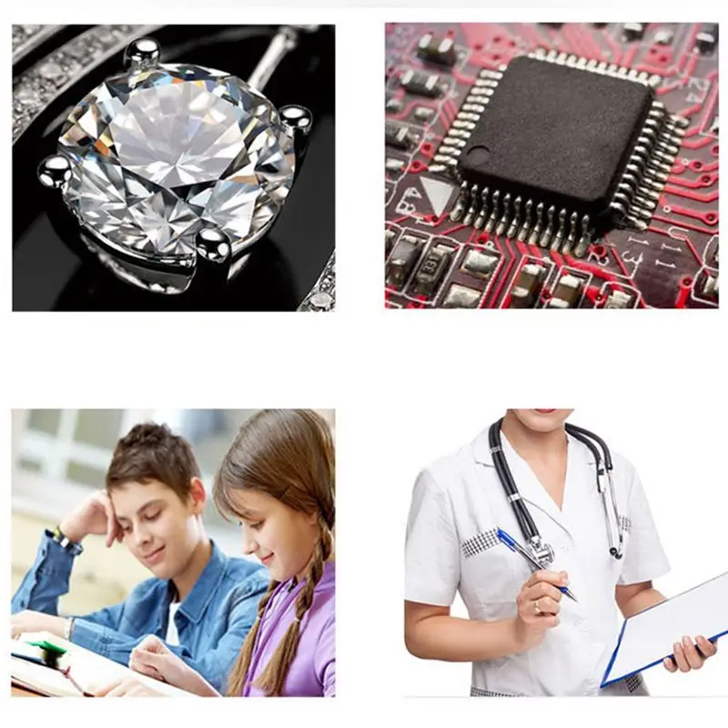 

3-in-1 1600X USB Microscope OSX Windows PC Type-C Micro-USB Cell Phone Magnifier 63HF