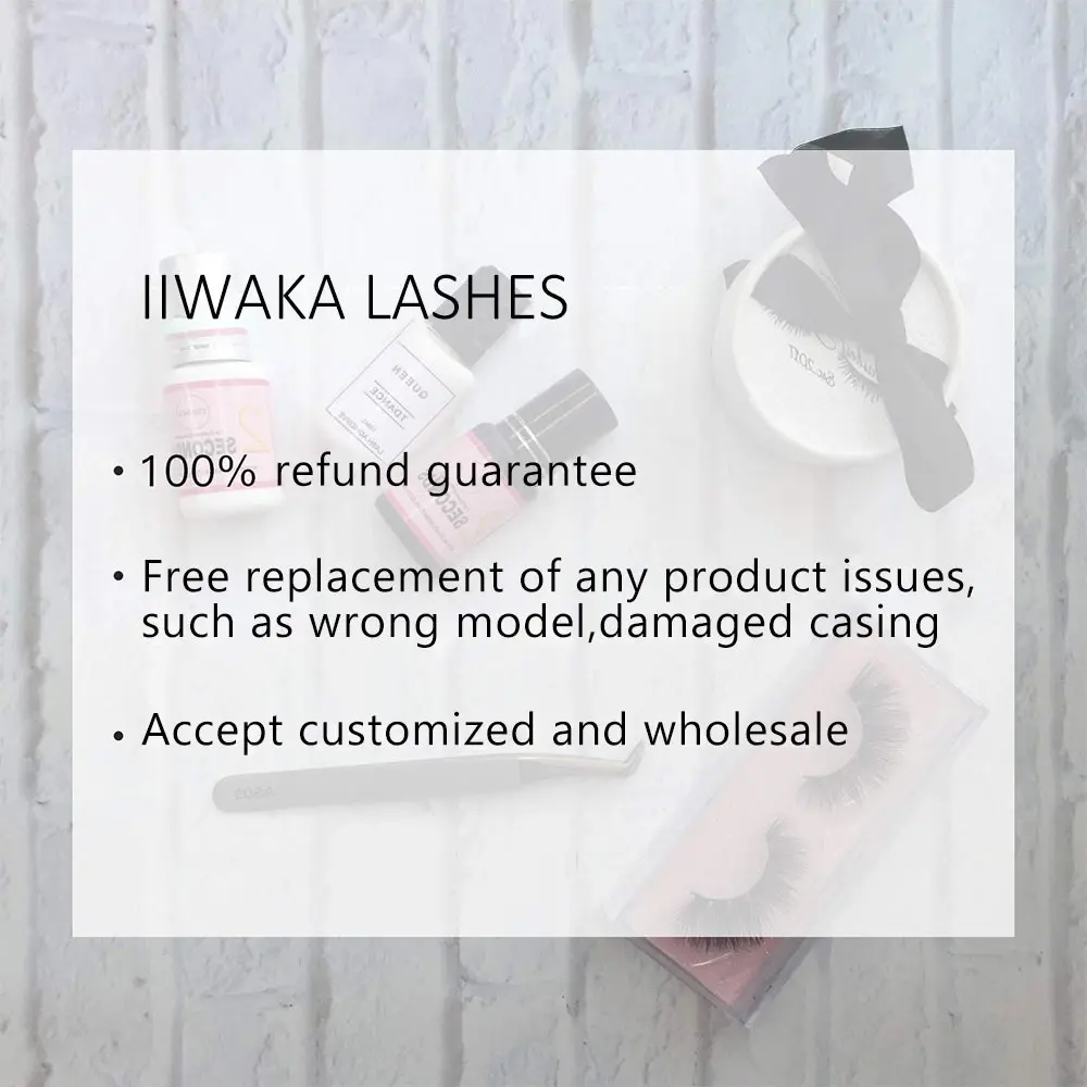 IIWAKA Lash 2019 новый дизайн 1 чехол все размеры C D curl Наращивание ресниц Накладные