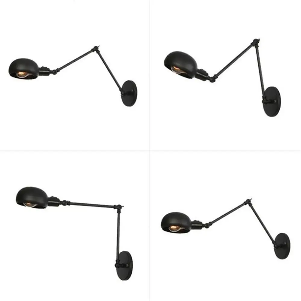 Американская промышленная настенная лампа с выключателем винтажный Железный