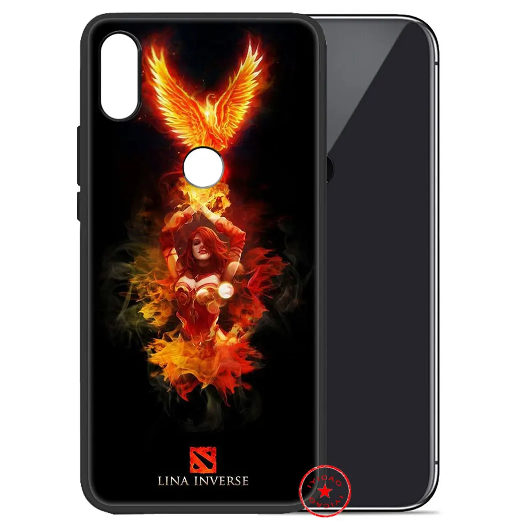 Dota 2 Мягкий силиконовый чехол для Xiaomi Redmi Note 5 6 7 8 Pro 5A Prime 4X крышка |