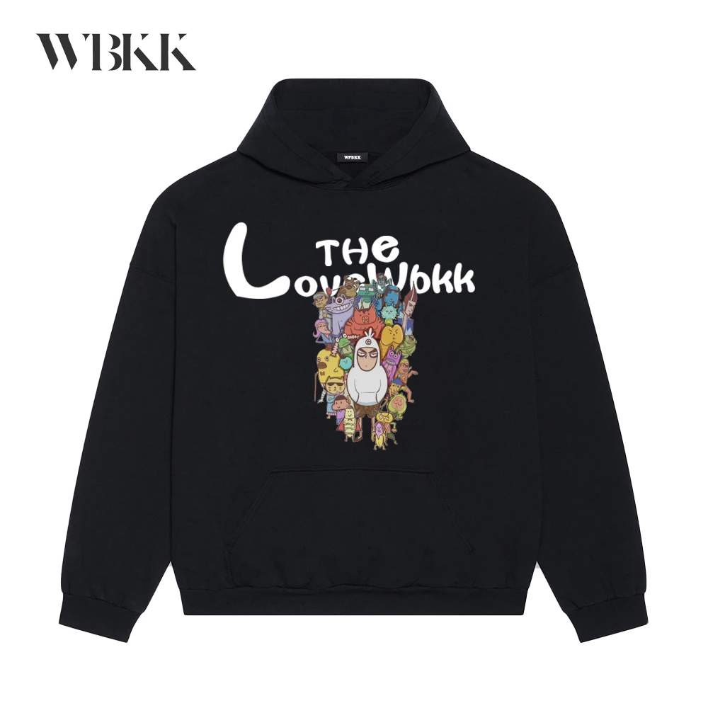 

WFBKK 22ss Men'S Hoodie Wide Fit In Blue Medium Fleece #wfmd2324