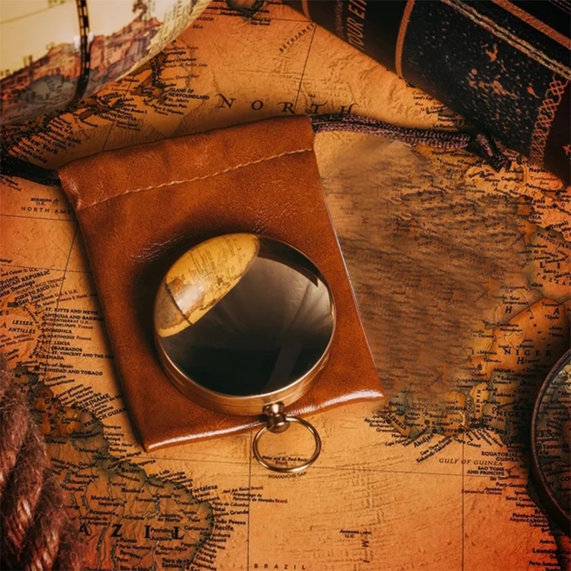 Компас для катания Папа-сын медный компас рождественский подарок сына винтажный