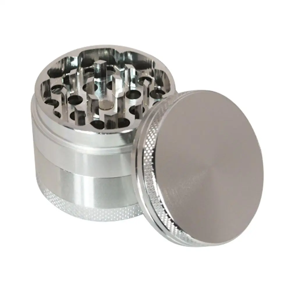 Алюминиевый измельчитель для трав Formax420 CNC 4 зажима 1 5 дюйма с пыльцеуловителем и