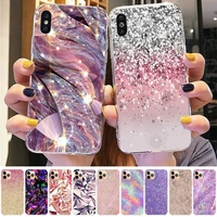 crystal diamond aesthetic art pastel phone case for iphone 13 8 7 6 6s plus x 5s se 2020 xr 11 12 pro xs max