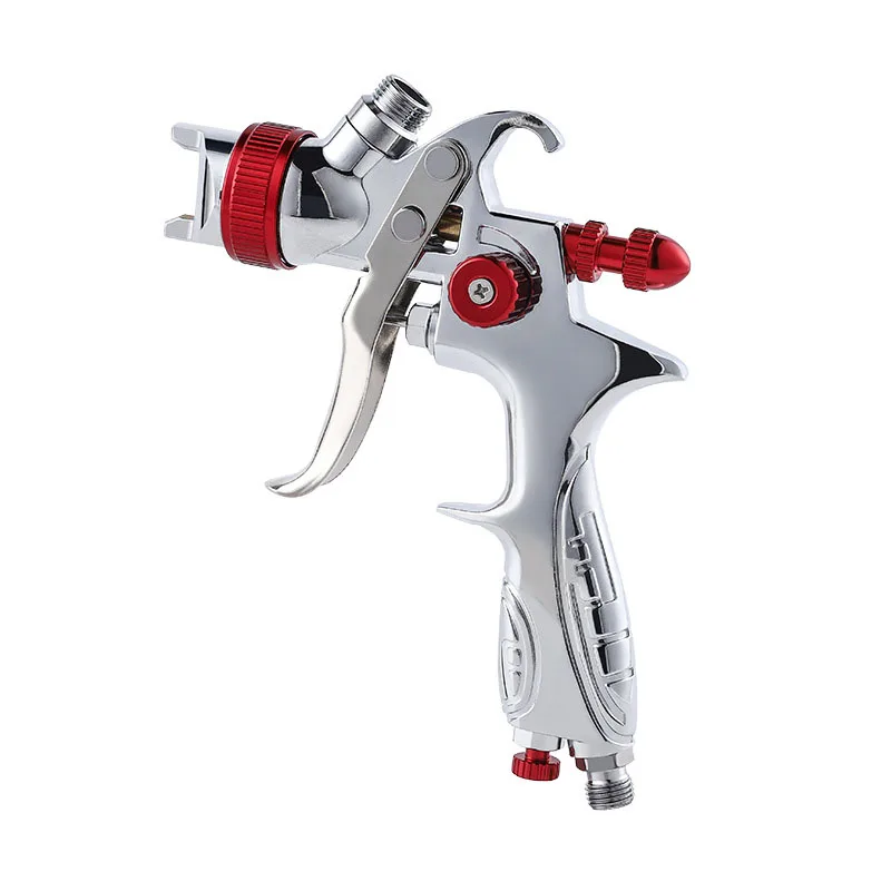 

H887 1.4mm Nozzle Professional HVLP Spray Gun Gravity Feed Pneumatic Spay Gun 600ml Cup for Painting Car Airbrush Aerograph