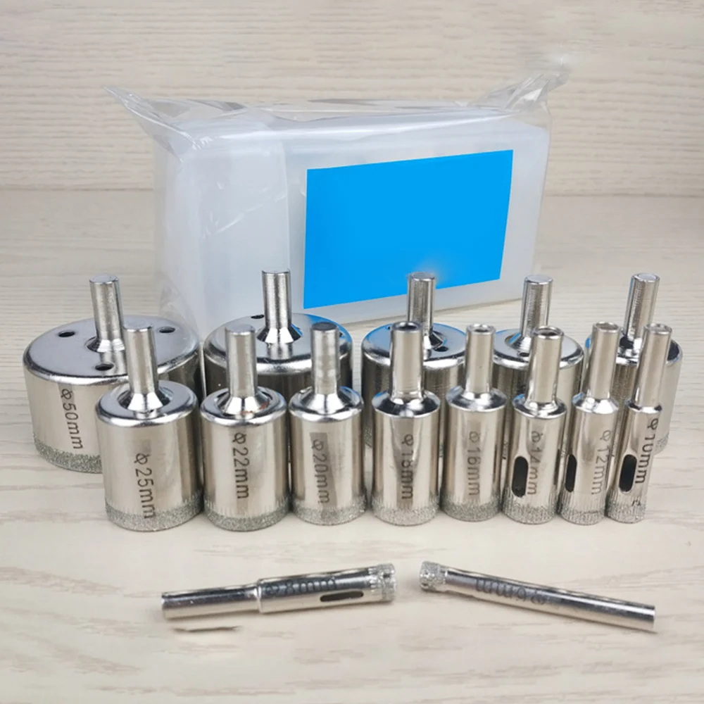 Алмазное буровое долото 15 шт. прочное и долговечное 3 42 мм набор сверл из