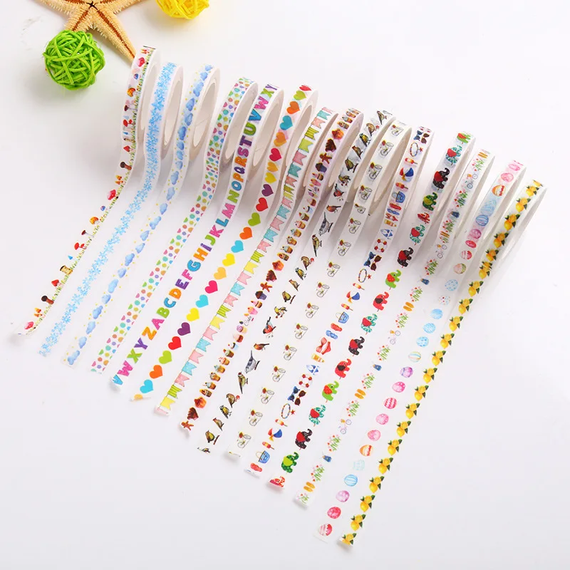 8 мм лимон тонкая васи лента аниме Сердце искусственная Маскировка личный