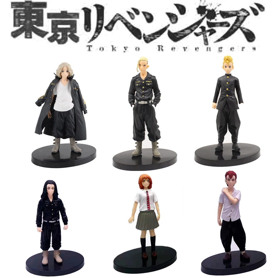 

【Ready Stock】Anime Figure Tokyo Revengers Action Figure Manjiro Sano Chifuyu Matsuno Takemichi Hanagaki Figurine Manga Toys