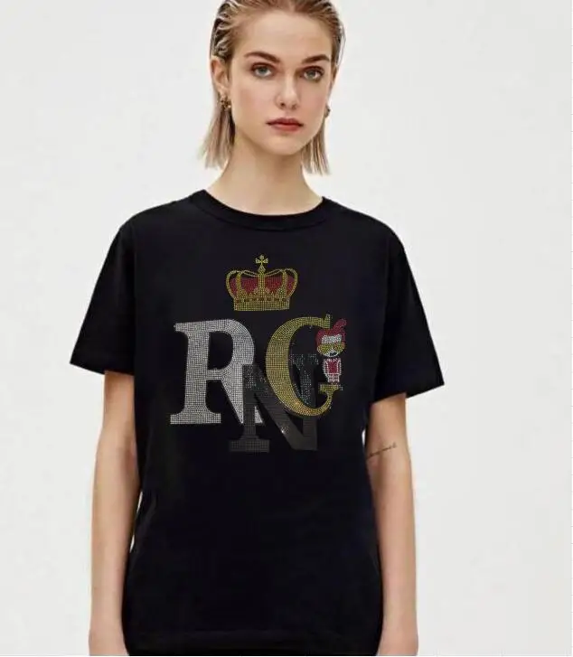 

Women T-Shirt summer Casual Fashion Cotton female Top Tees young girls tShirts Large Size 3XL