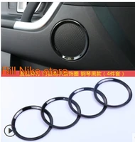 for 2015 2019 land rover discovery car door stereo speaker audio sound loudspeaker molding cover kit trim car accessories horn