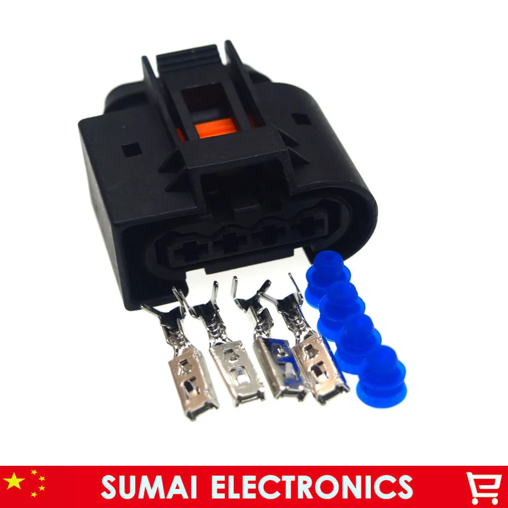 4 Pin 09441491 Авто катушки зажигания высокое напряжение водонепроницаемый разъем 4Pin