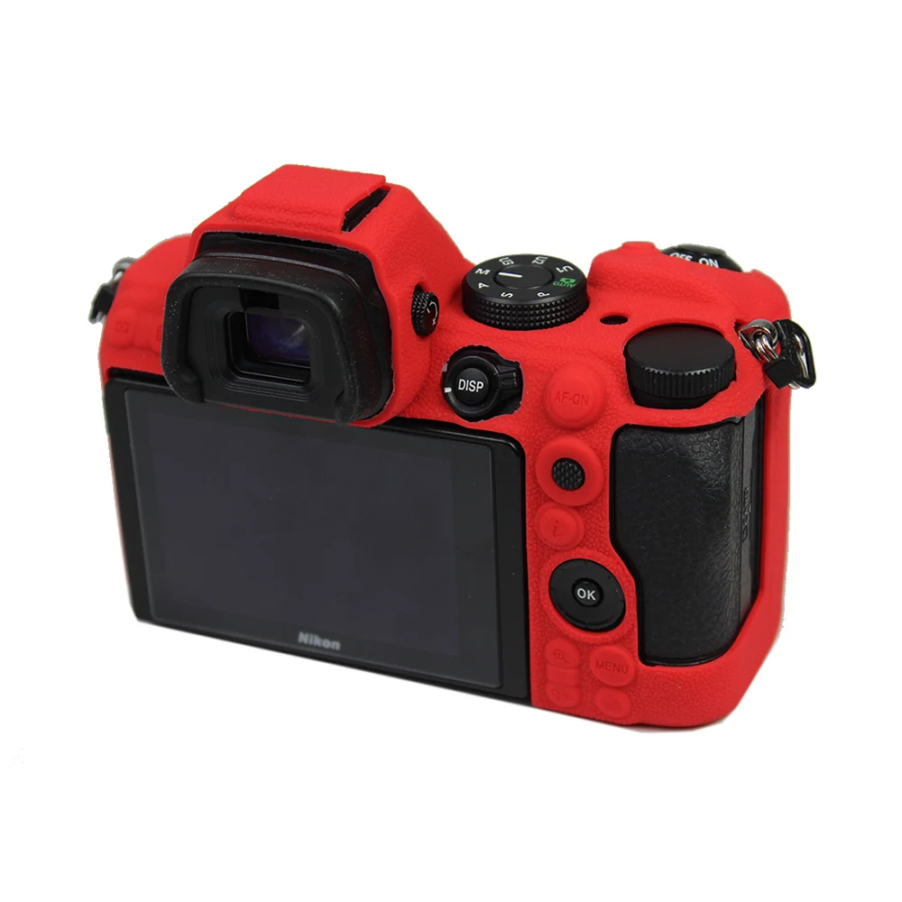 Мягкий силиконовый чехол для камеры Nikon Z5 красивый защитный корпуса с отверстием