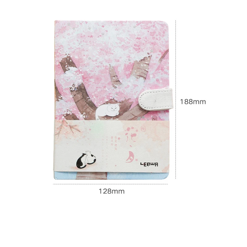 

A5 Creative Notebook Paper Planner Agenda School Diary Note Book Hand Book Simple Illustration Notepad