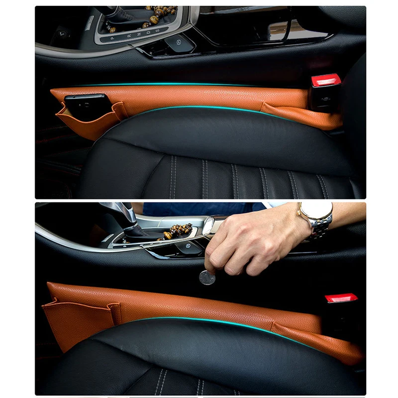 

Seat Leak-proof Plug for Multi-function Seats In Cars, Upgraded Seat Gap Strips, Storage Box, Seat Crevice Storage Box / Bag