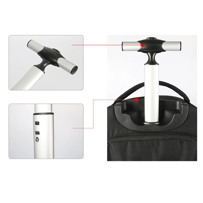 Швейцарская брендовая Дорожная сумка на колесиках многофункциональный рюкзак