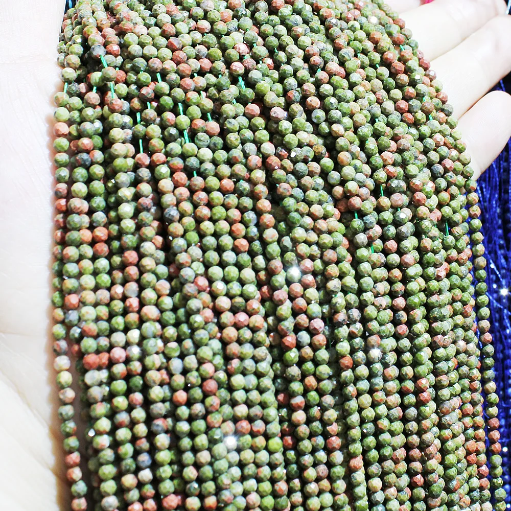 Бусины из натуральных полудрагоценных камней Моргана аметист белые хрустальные