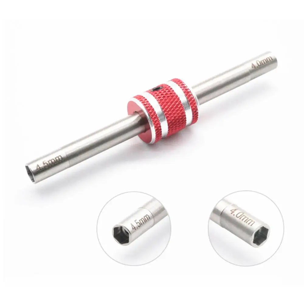 Самодельные мини-зажимы 4-4,5 мм с шестигранным хвостовиком 4WD для инструмента Tamiya Pro для установки и снятия гайки