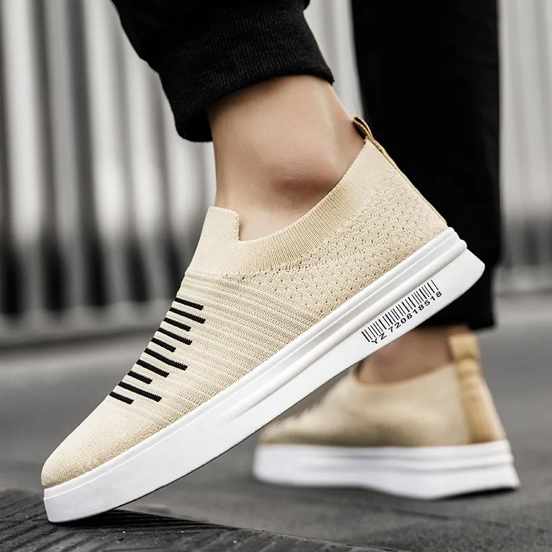 

Men Vulcanize Shoes Sneakers Breathable Men Casual Shoes No-slip Male Lace Up Men Shoes Lightweight Tenis Masculino Wholesale