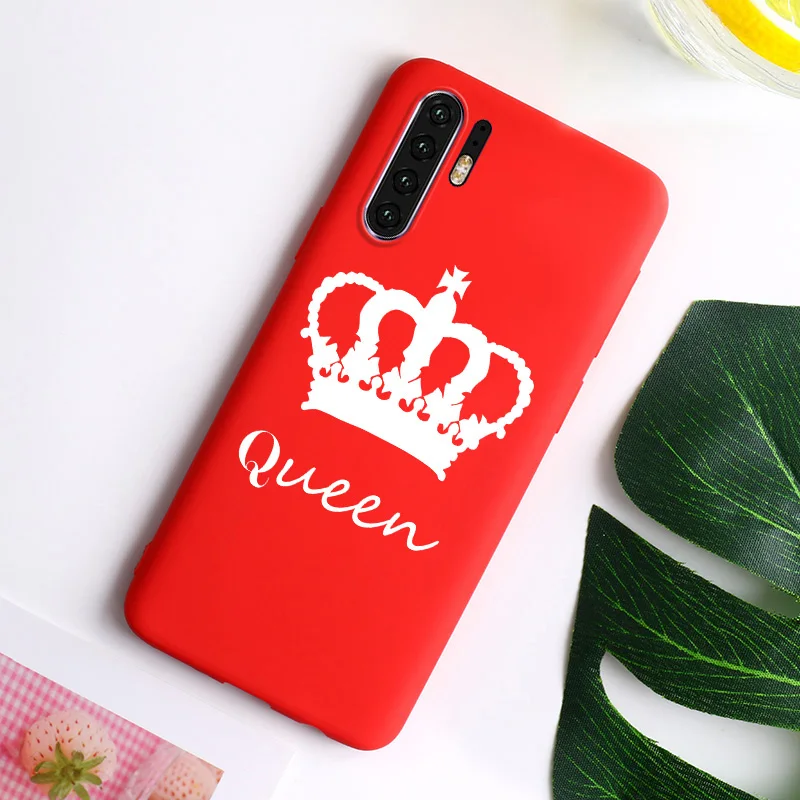 Чехол для телефона King queen Crown для huawei Honor 8S 10 20 Play 8A V10 V20 9 Lite 6A 7X сплошной карамельный цвет Мягкий ТПУ полный Чехол