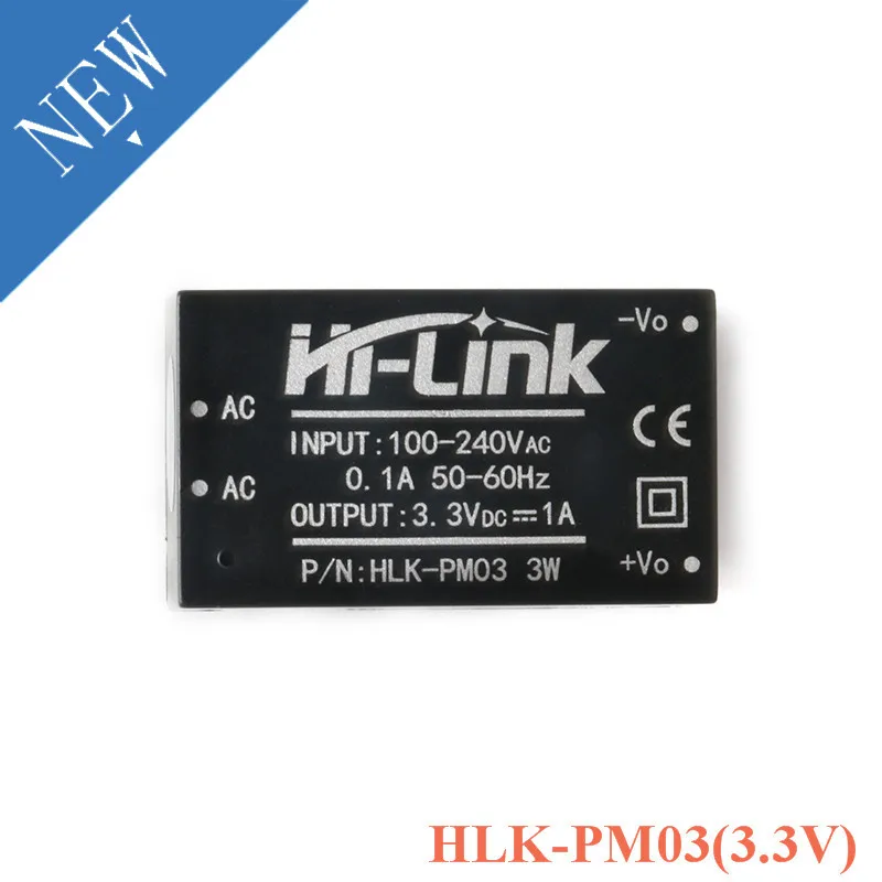 HLK-PM01 HLK-PM03 HLK-PM09 HLK-PM12 HLK-PM24 AC-DC 220 В до 3 В/5 В/9 В/12 В/24 переменного тока мини-понижающий
