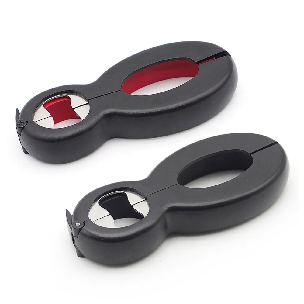 

6 In 1 Handy Open Multi FunctionTwist Bottle Opener Stainless Steel Pot Plier Can Beer Wine Lid Twist Off Jar Opener Claw Gadget